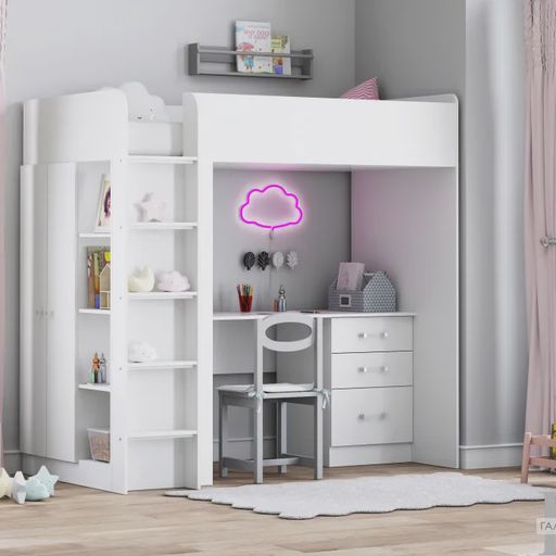 Кровать-чердак «Теремок-3»